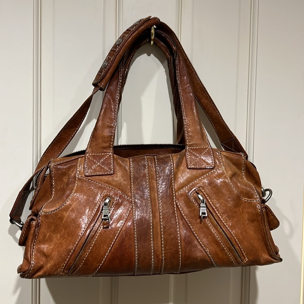 Vintage all leather gorgeous with character and packed with style.